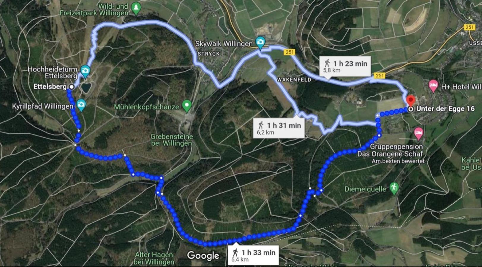 Ferienwohnung Uplandblockhaus Willingen  Dış mekan fotoğraf