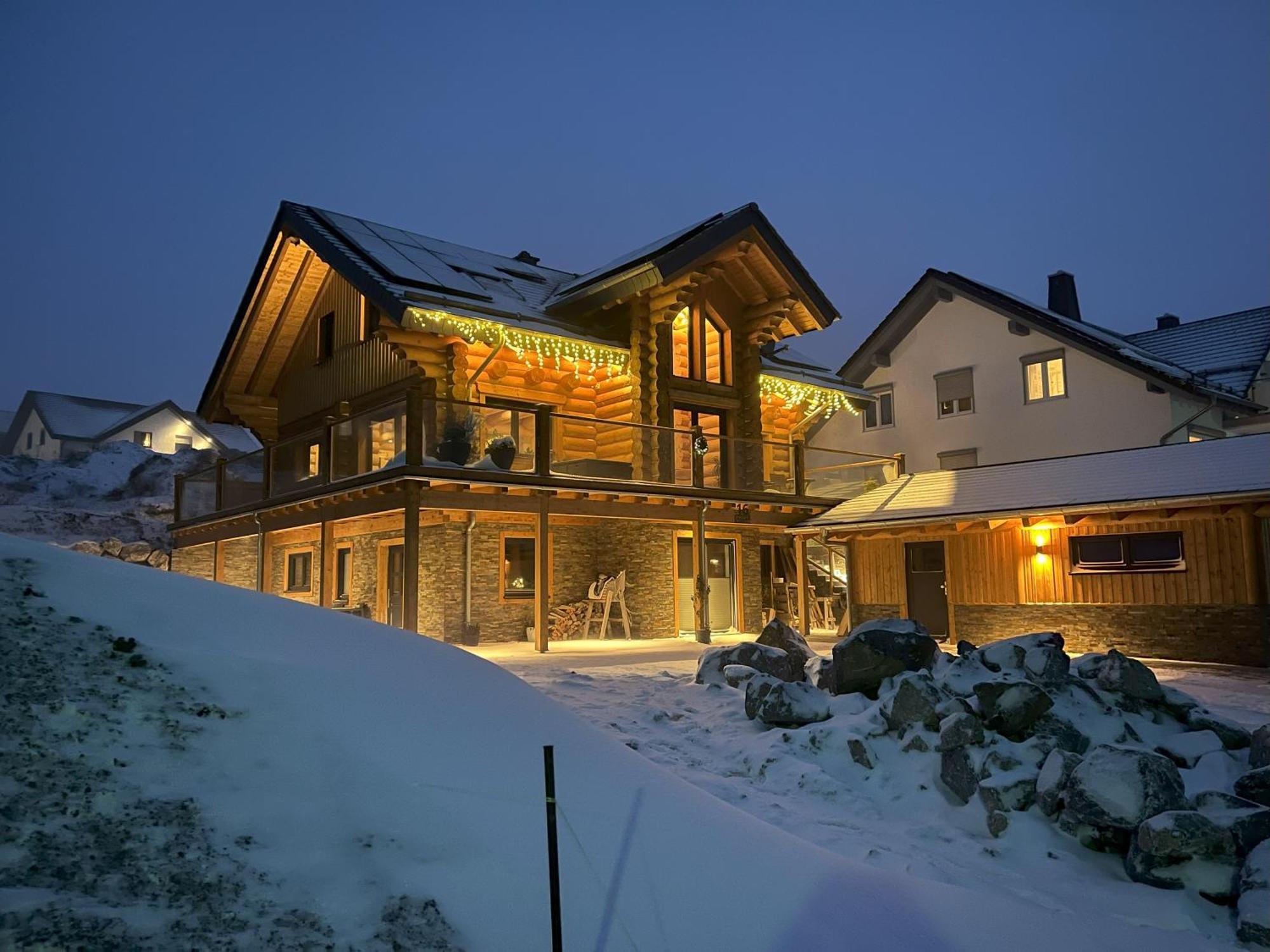 Ferienwohnung Uplandblockhaus Willingen  Dış mekan fotoğraf