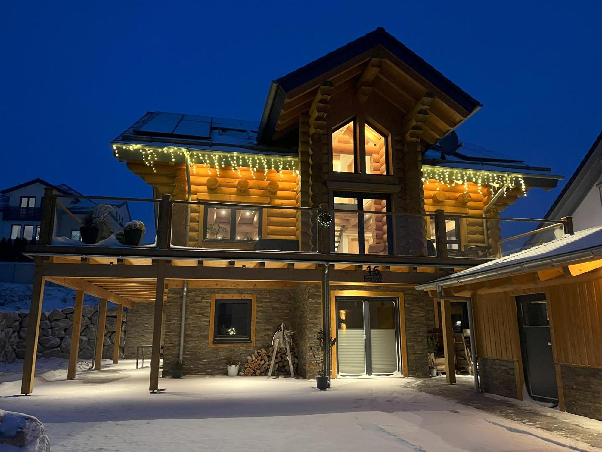 Ferienwohnung Uplandblockhaus Willingen  Dış mekan fotoğraf